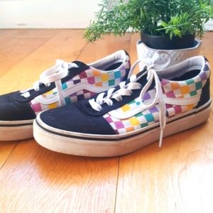 Checkered Vans